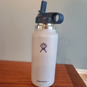 Hydroflask, 32oz, gray and navy